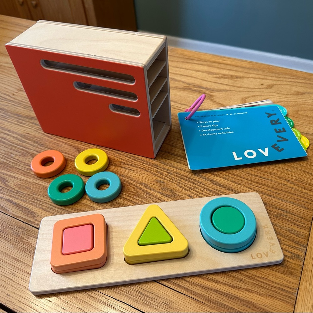 Lovevery Realist kit pieces